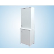 Шкаф для кислот 600 ШРМ-М-ХС (2 дверцы - металл, фланец 100 мм)